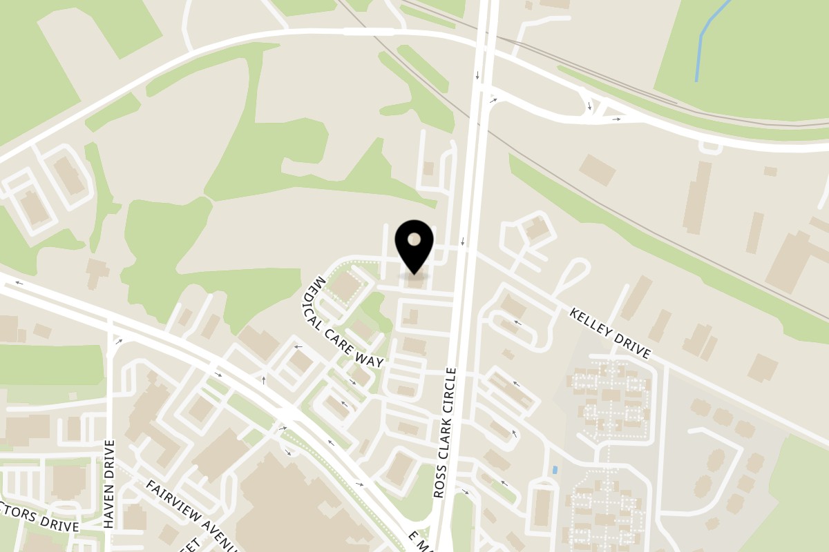 Map showing the location of CB's Restaurant Dothan on 1036 Ross Clark Cir in Dothan